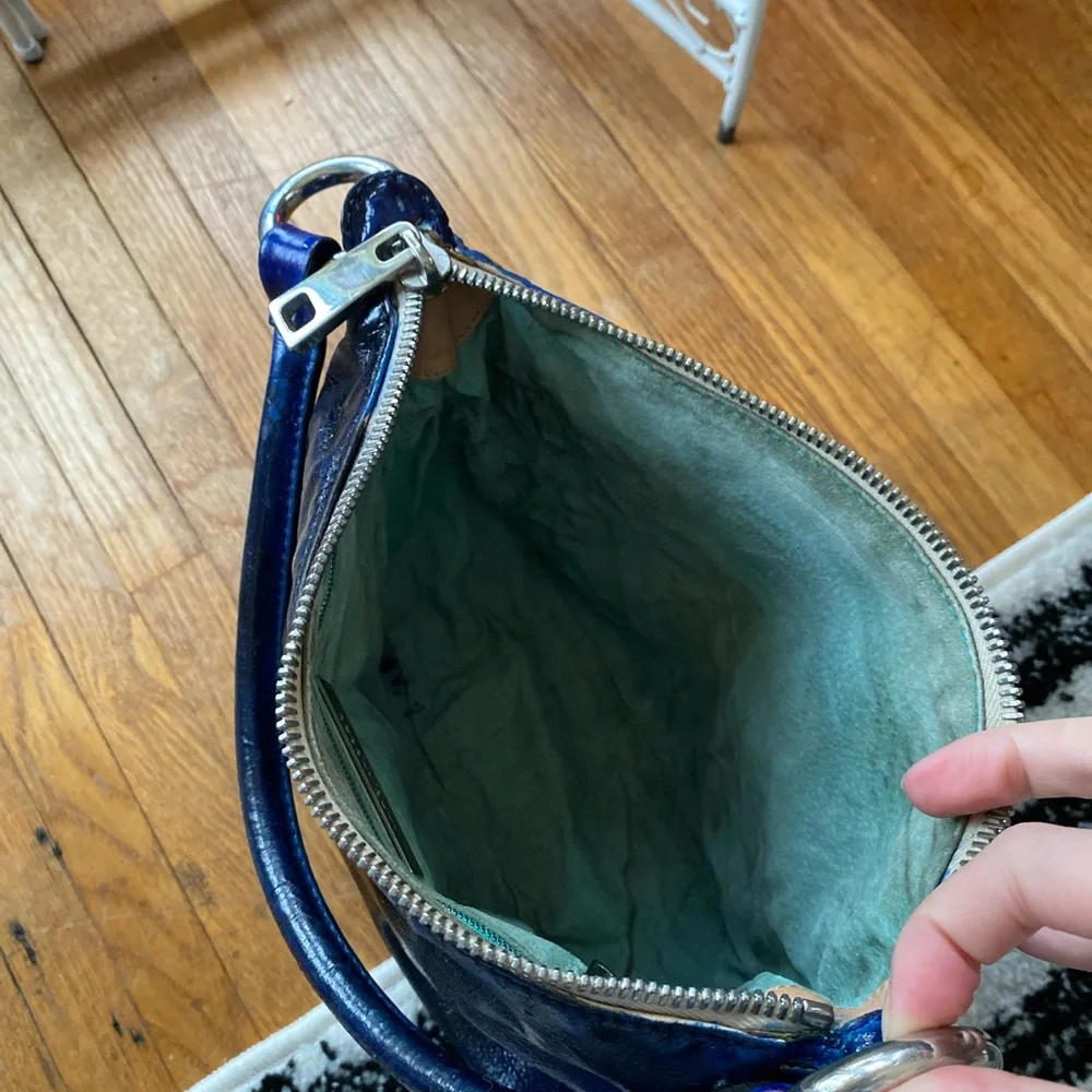 Marc Jacobs Blue Leather Bag - Picture 9 of 9